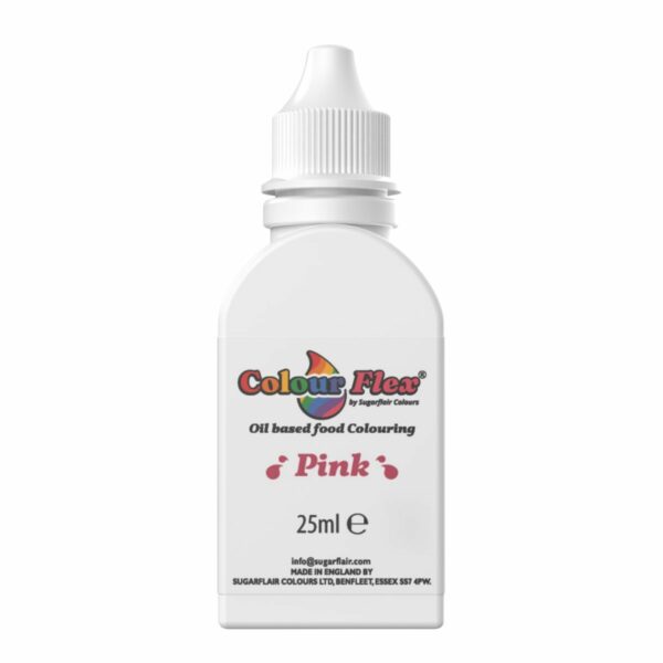 Sugarflair - Colourflex Oil, Pink 25 ml