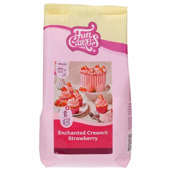 FunCakes - Enchanted Cream Strawberry Mix, 450g