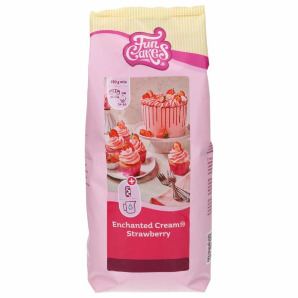 FunCakes - Enchanted Cream Strawberry Mix, 900g