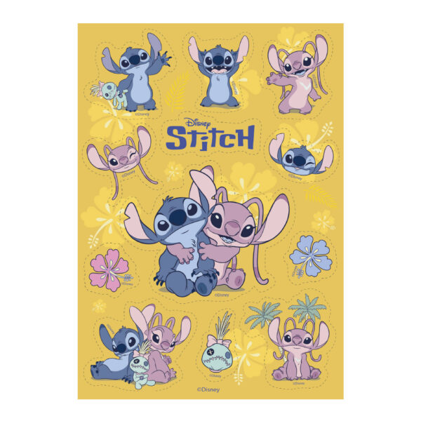 Dekora - Disney Stitch, Kage Print 12 stk