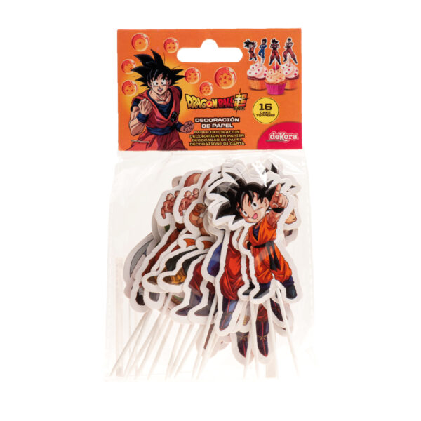 Dekora - Kagetoppere DragonBall,  16 stk