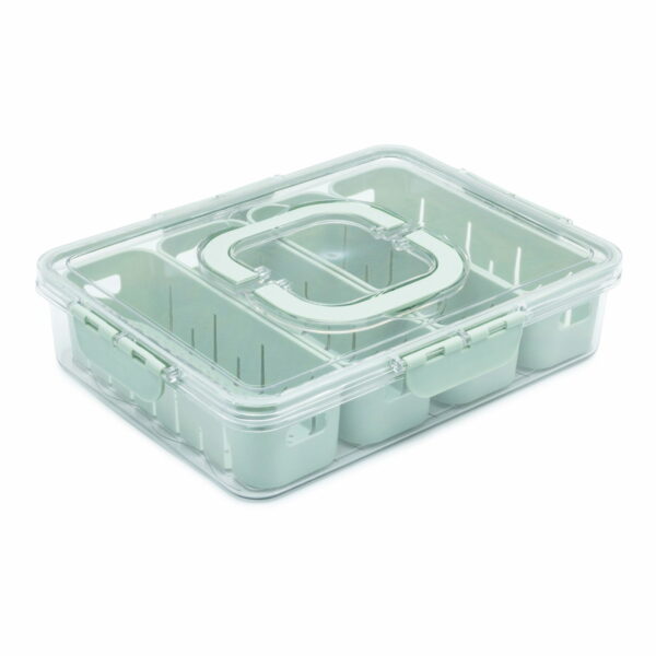 Opbevaringsboks med låg & dræn, Skandinavian Collection