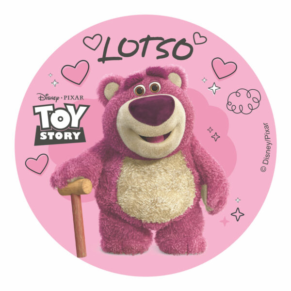 Dekora - Lotso Toy Story, Kage Print Ø20cm