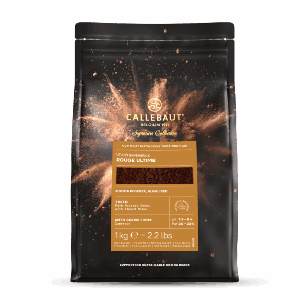 Callebaut Rouge Ultime - Kakaopulver, 1kg
