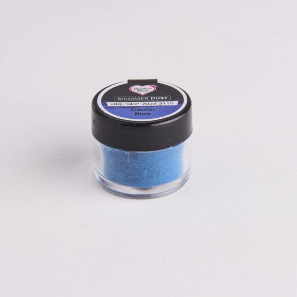 Rainbow Dust - Denim Blue, Shimmer Dust 3g