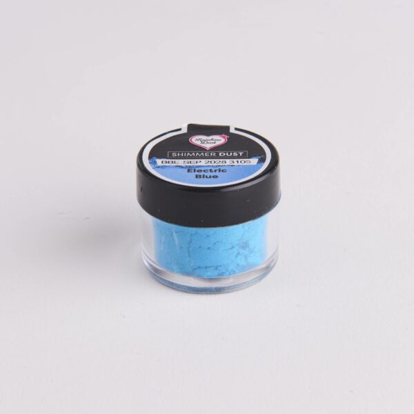 Rainbow Dust - Electric Blue, Shimmer Dust 3g