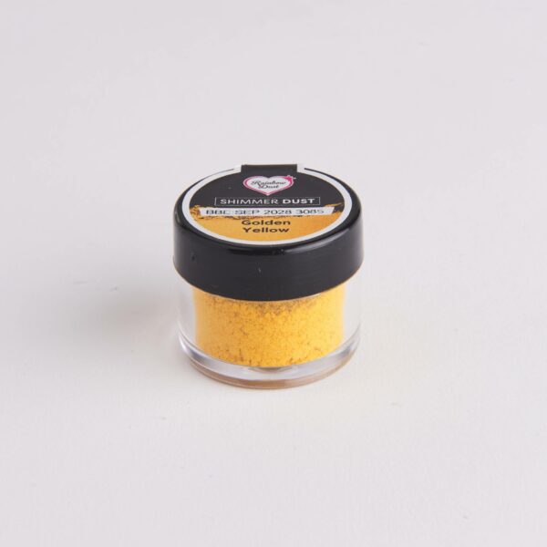 Rainbow Dust - Golden Yellow, Shimmer Dust 3g