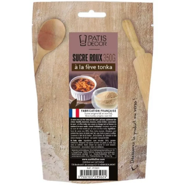 Patis Decor - Rørsukker med Tonga Bønne, 350g