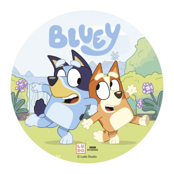 Dekora - Bluey, Kage Print Ø20cm