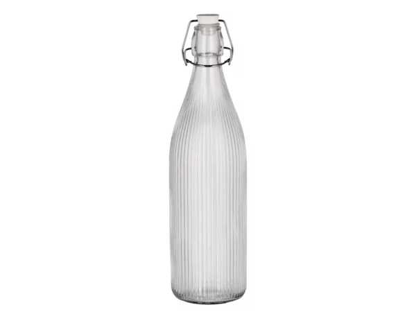 Funktion - Patentflaske med Riflet Glas, 1 L