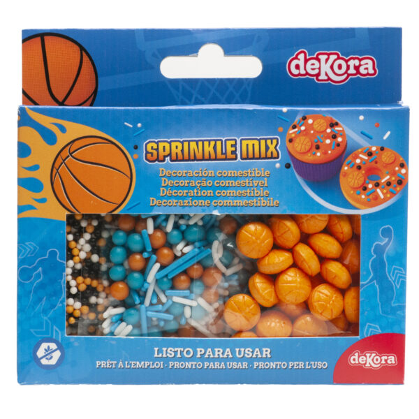 Dekora - Basketball, Sprinkle Mix 70 g