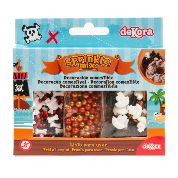 Dekora - Pirat, Sprinkle Mix 70 g