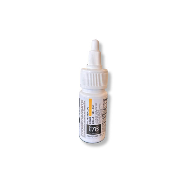 Silikomart - Lipo Farve Oliebaseret, Yellow 25 ml