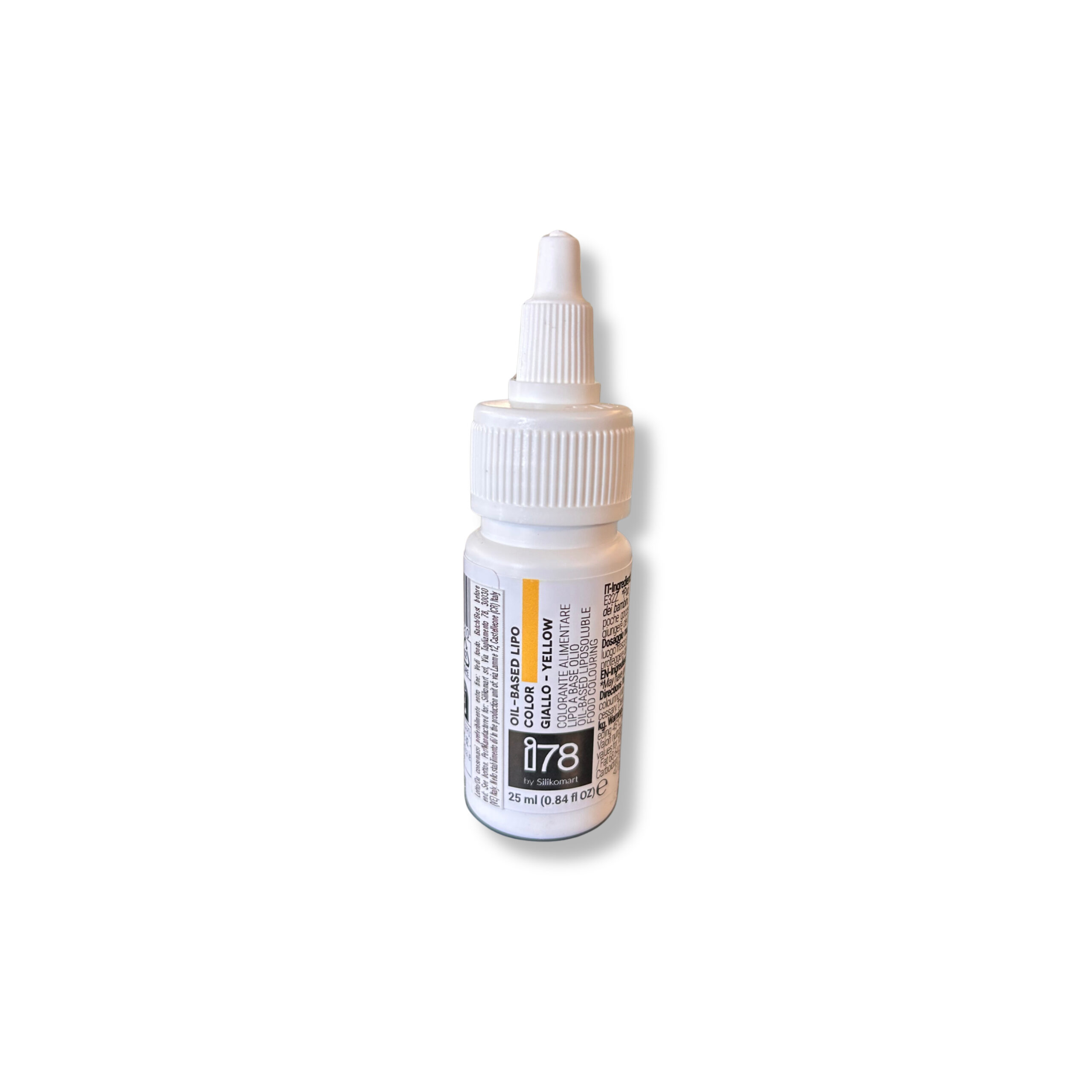 Silikomart - Lipo Farve Oliebaseret, Yellow 25 ml