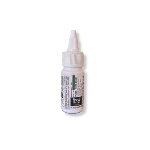 Silikomart - Lipo Farve Oliebaseret, Dark Green 25 ml