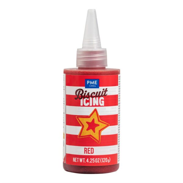 PME - Biscuit Icing, Red 120 g