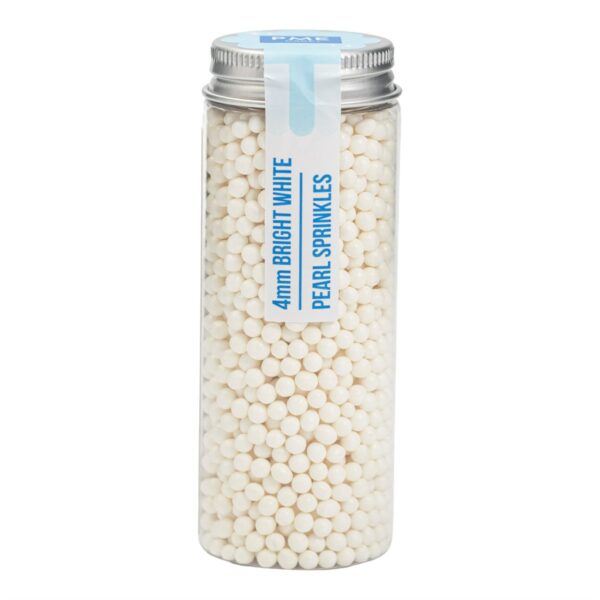 PME - Pearl Sprinkles 4mm, White 74 g