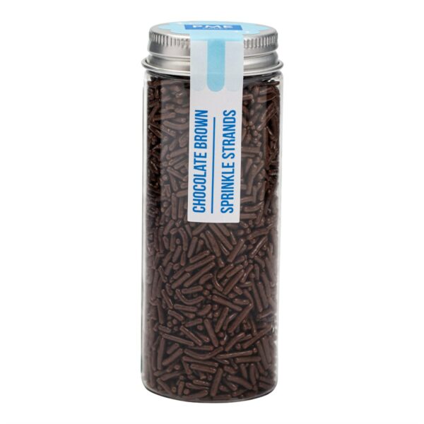 PME - Cake Sprinkle Strands, Chocolate Brown 75 g