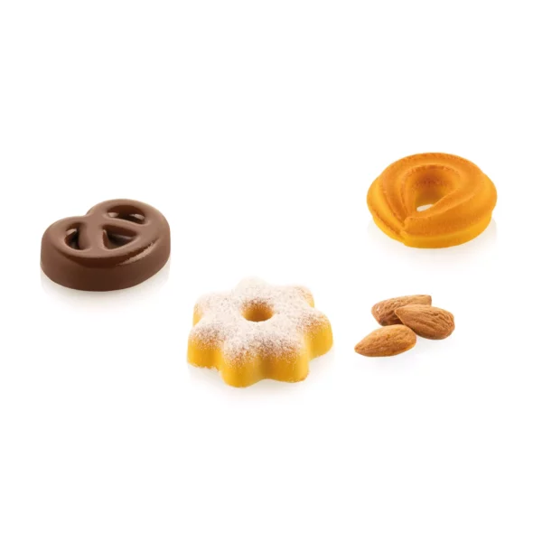 Silikomart Professional - Danish Cookies XS 15, Silikoneform