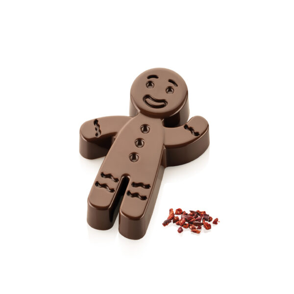 Silikomart Professional - CH054 - Ginger-T, Chokoladeform
