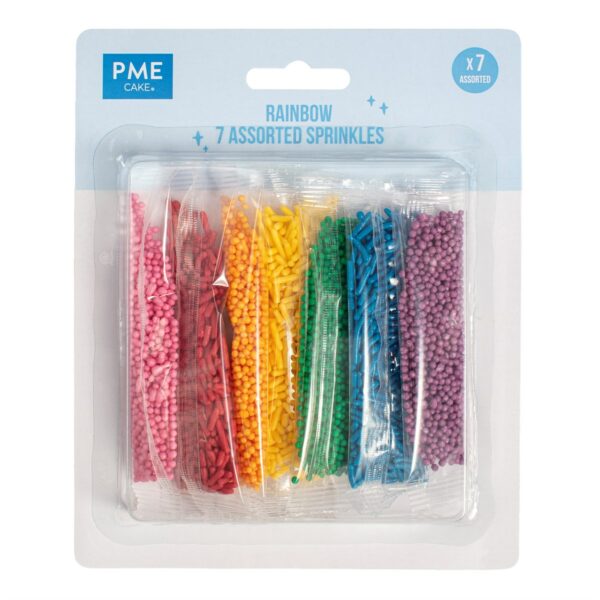 PME - 7 Assorterede Krymmel, Rainbow 42g