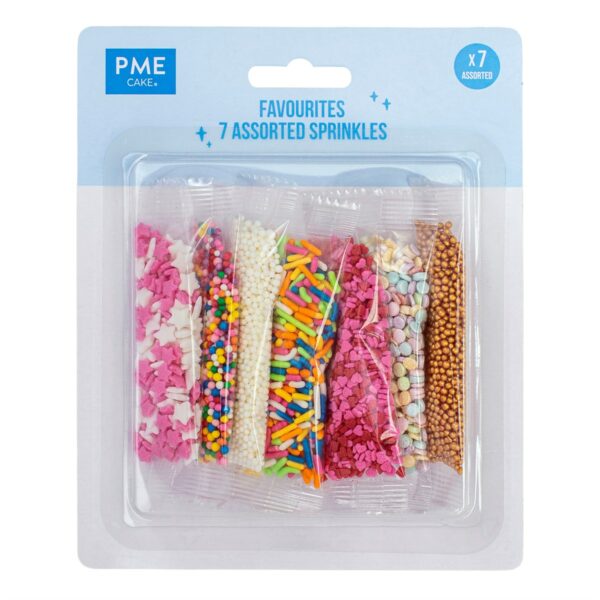 7 Assorterede Krymmel - Favourites 42g, PME