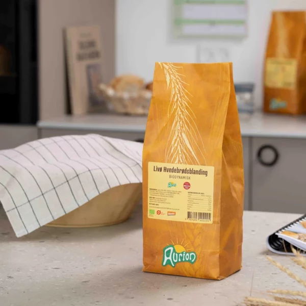 Aurion - Livø Hvedebrødsblanding Biodynamisk, 600g