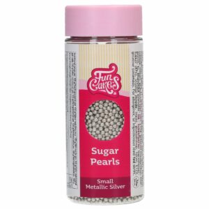 Sugar Pearls Small Metallic Silver 80 g