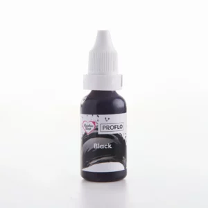 Flydende Farve - Black 19g, Rainbow Dust