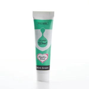 ProGel - Mint Green Pastafarve, Rainbow Dust