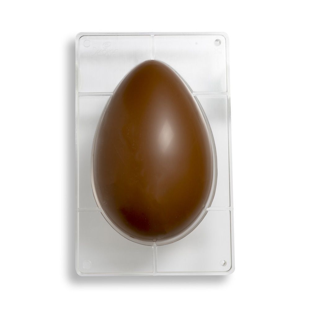 Professionel chokoladeform i polycarbonat - Chocolate egg 1 stk