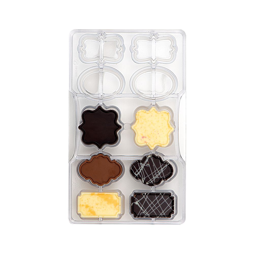 Professionel chokoladeform i polycarbonat - The tablets