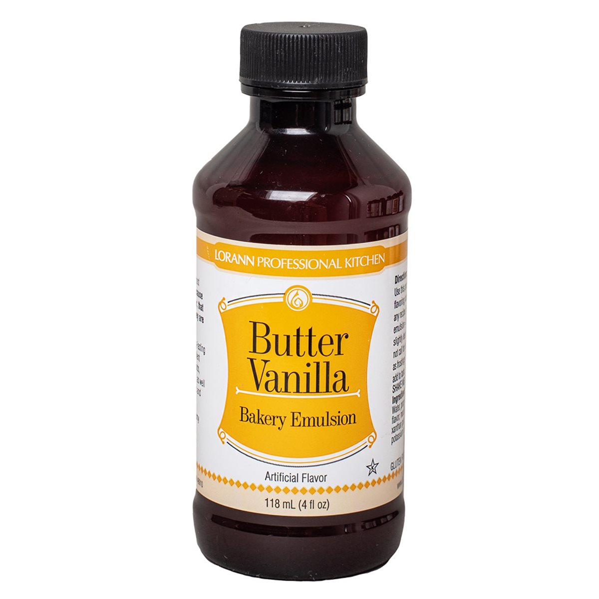 Se Lorann Bakery Emulsion - Butter Vanilla 118 ml hos BageTid.dk