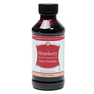 Se LorAnn Bakery Emulsion - Strawberry 118 ml hos BageTid.dk