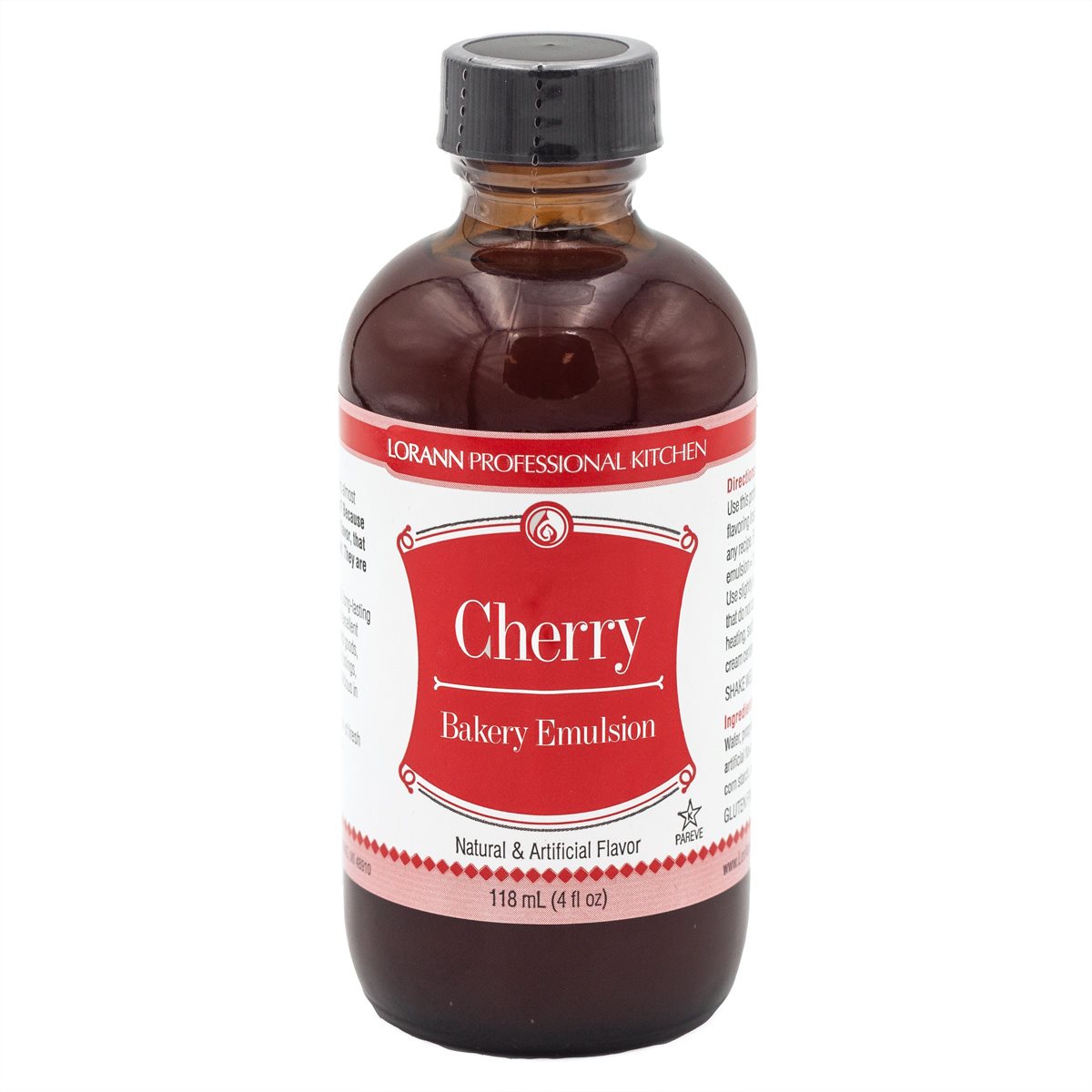 Se LorAnn Bakery Emulsion - Cherry 118 ml hos BageTid.dk