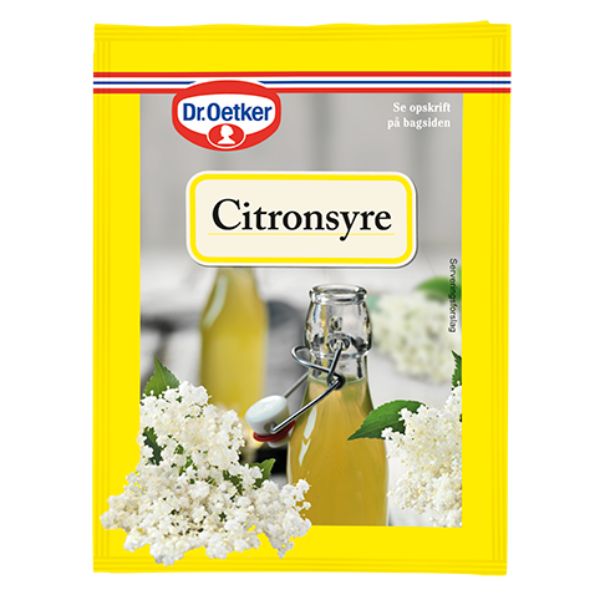 Citronsyre 20 g - Dr. Oetker