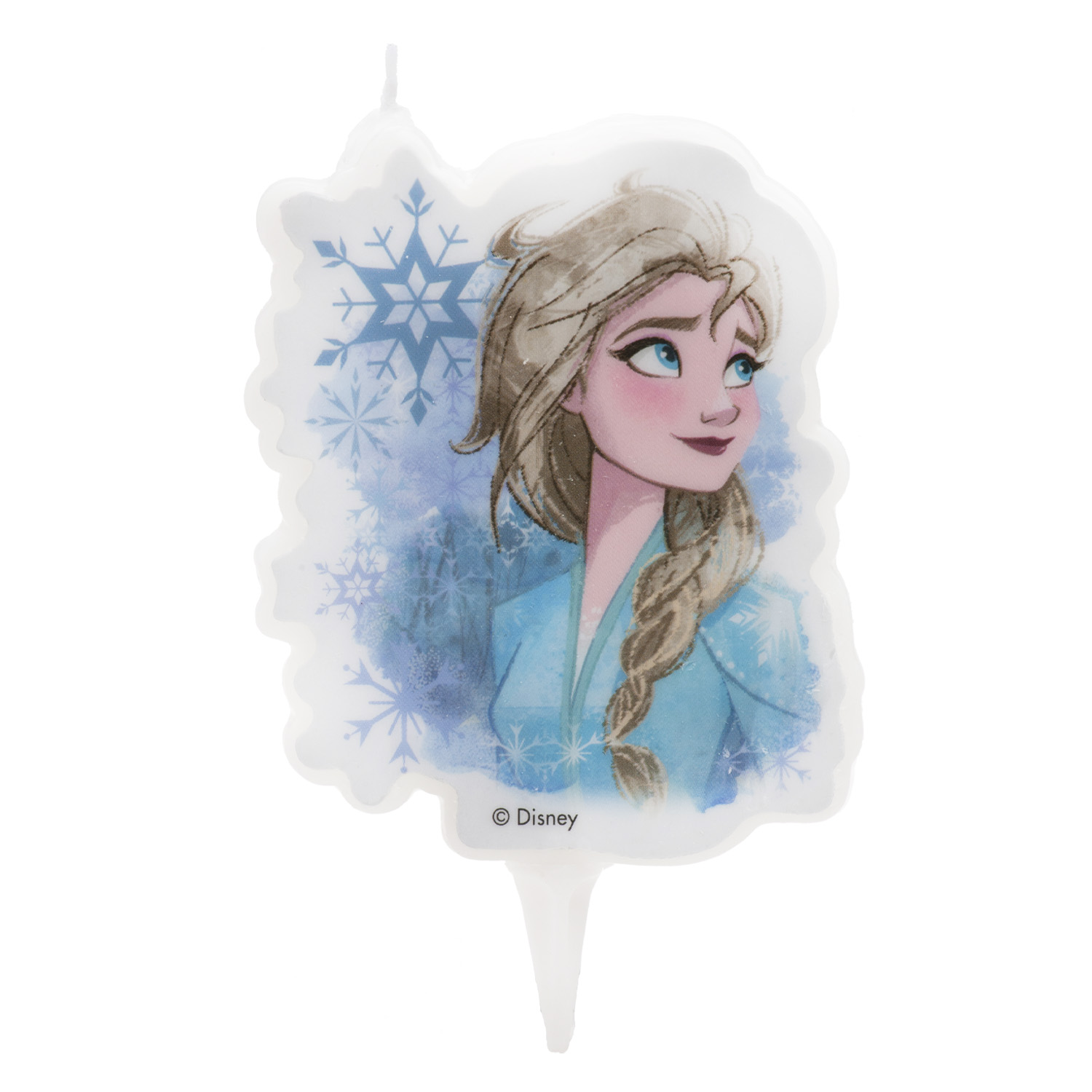 2D kagelys Frost Elsa 1 stk 7,5 cm