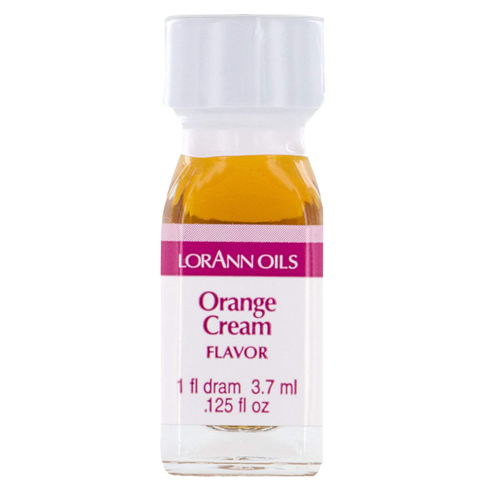 Se Orange Cream aroma superkoncentreret 3,7 ml hos BageTid.dk