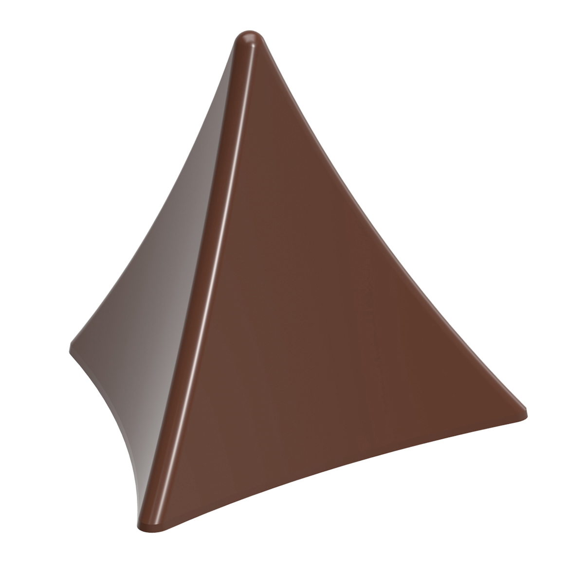 Professionel chokoladeform i polycarbonat - Praline Pyramid - Frank Haasnoot CW1951