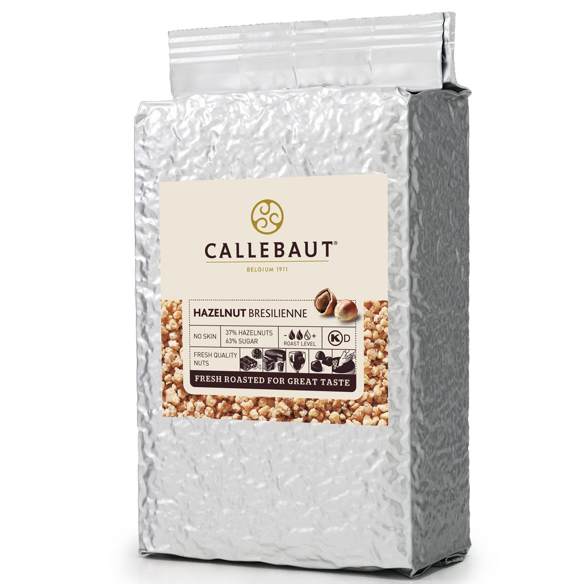 Callebaut ristede hakkede hasselnødder 1 kg