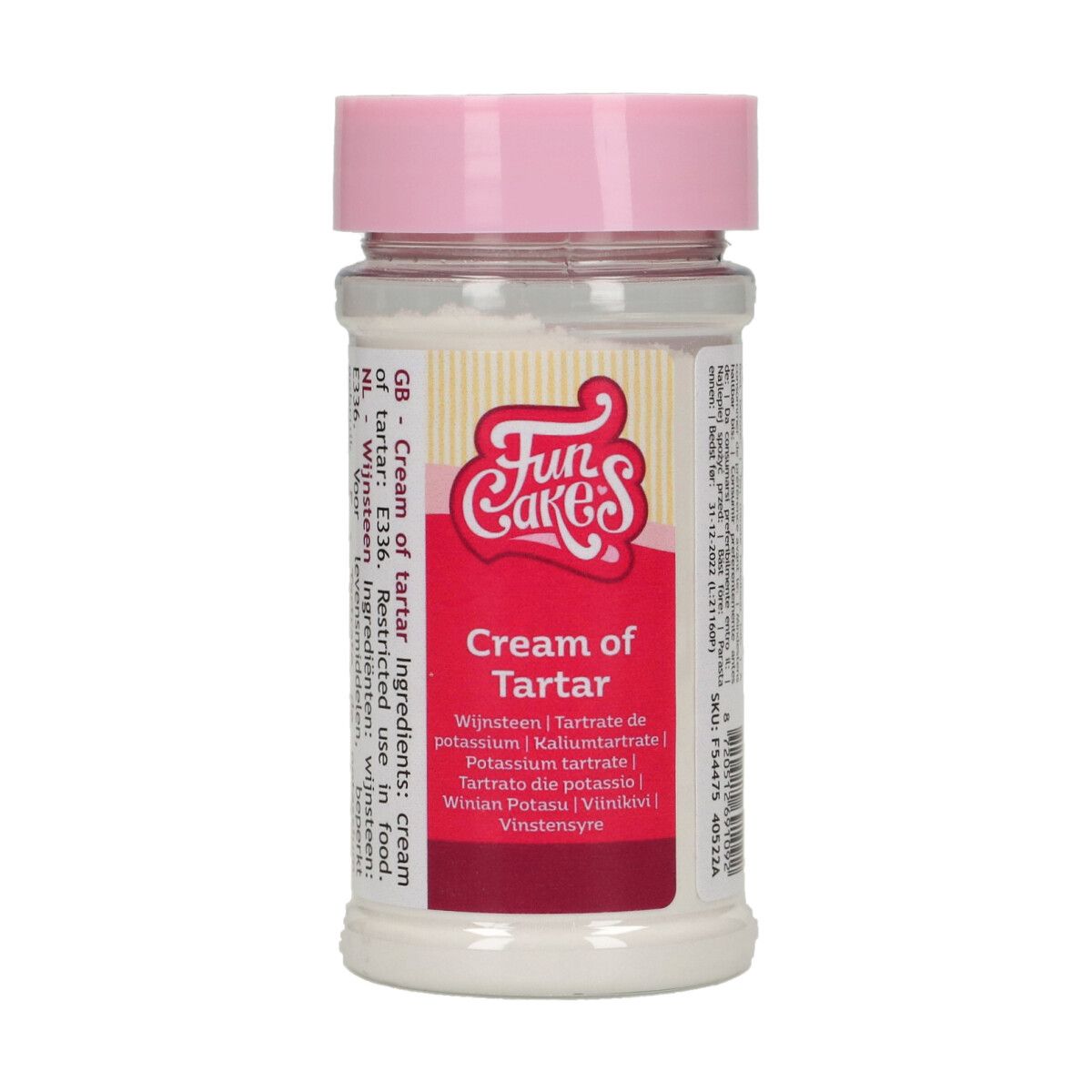 Se Cream of Tartar 80 g hos BageTid.dk