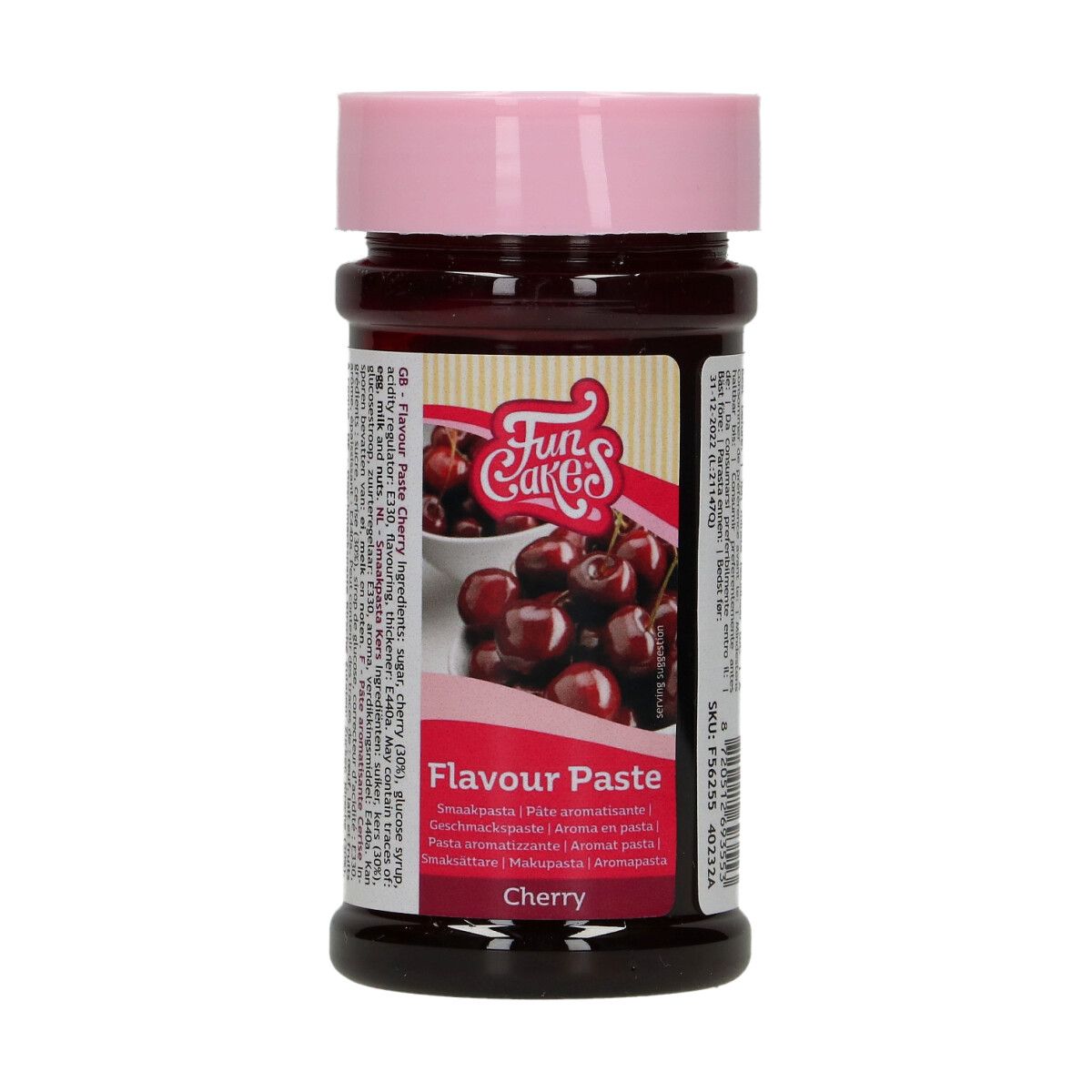 Se Aromapasta Cherry 120 g - FunCakes hos BageTid.dk