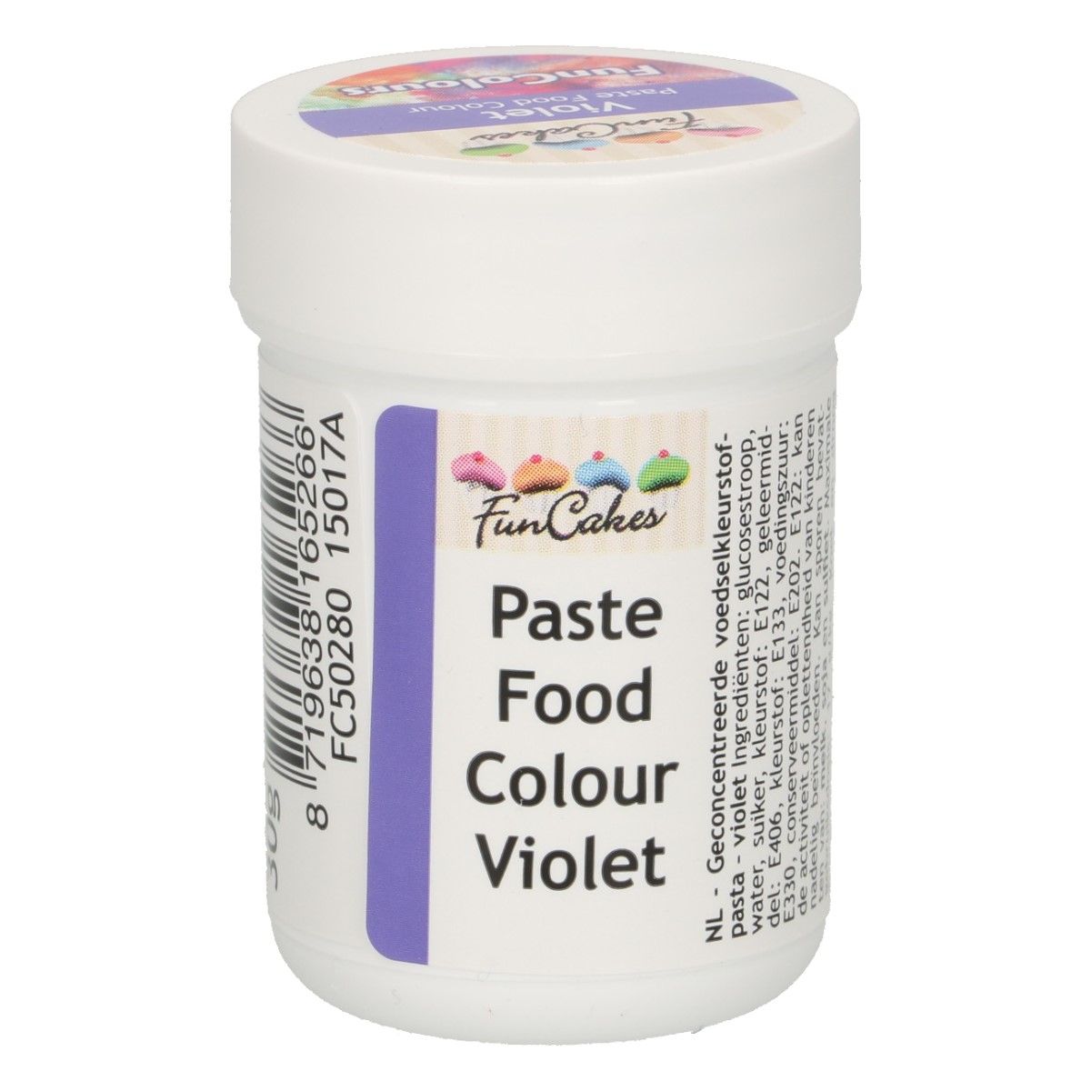 Pastafarve Violet 30 g - FunCakes