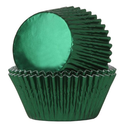 Muffinsforme grøn ekstra tykt papir 24 stk