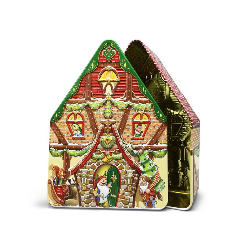 Se Julekagedåse - Gnome House hos BageTid.dk