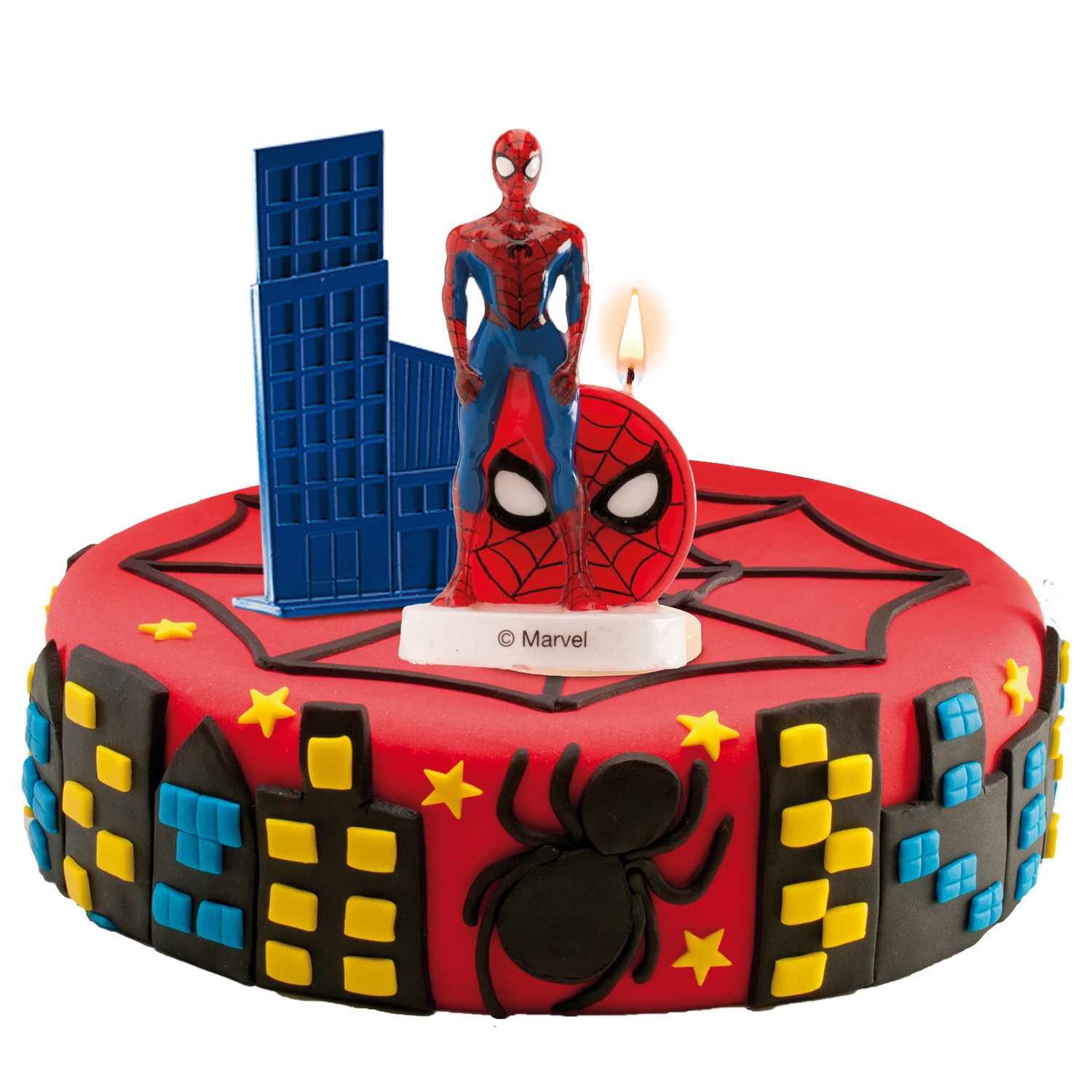 3D kagelys Spiderman 9 cm