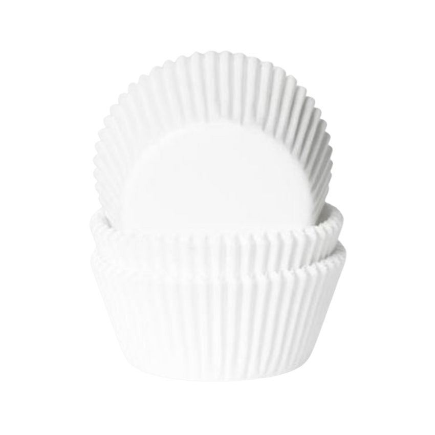 Mini muffinsforme hvid - ekstra tykt papir 500 stk
