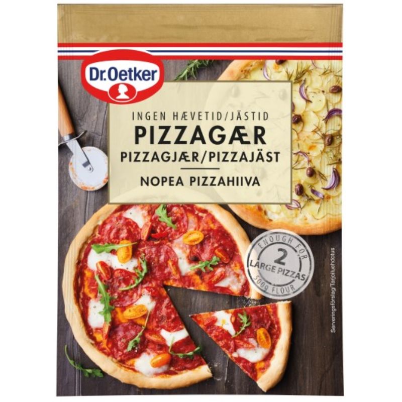 Se Pizzagær 26 g - Dr. Oetker hos BageTid.dk