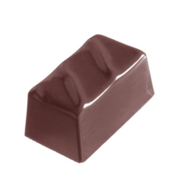 Se Professionel chokoladeform i polycarbonat - Small Block CW2270 hos BageTid.dk
