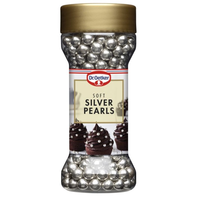 Se Soft Silver Pearls 45 g - Dr. Oetker hos BageTid.dk